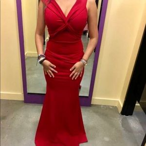 Prom Dress (red)